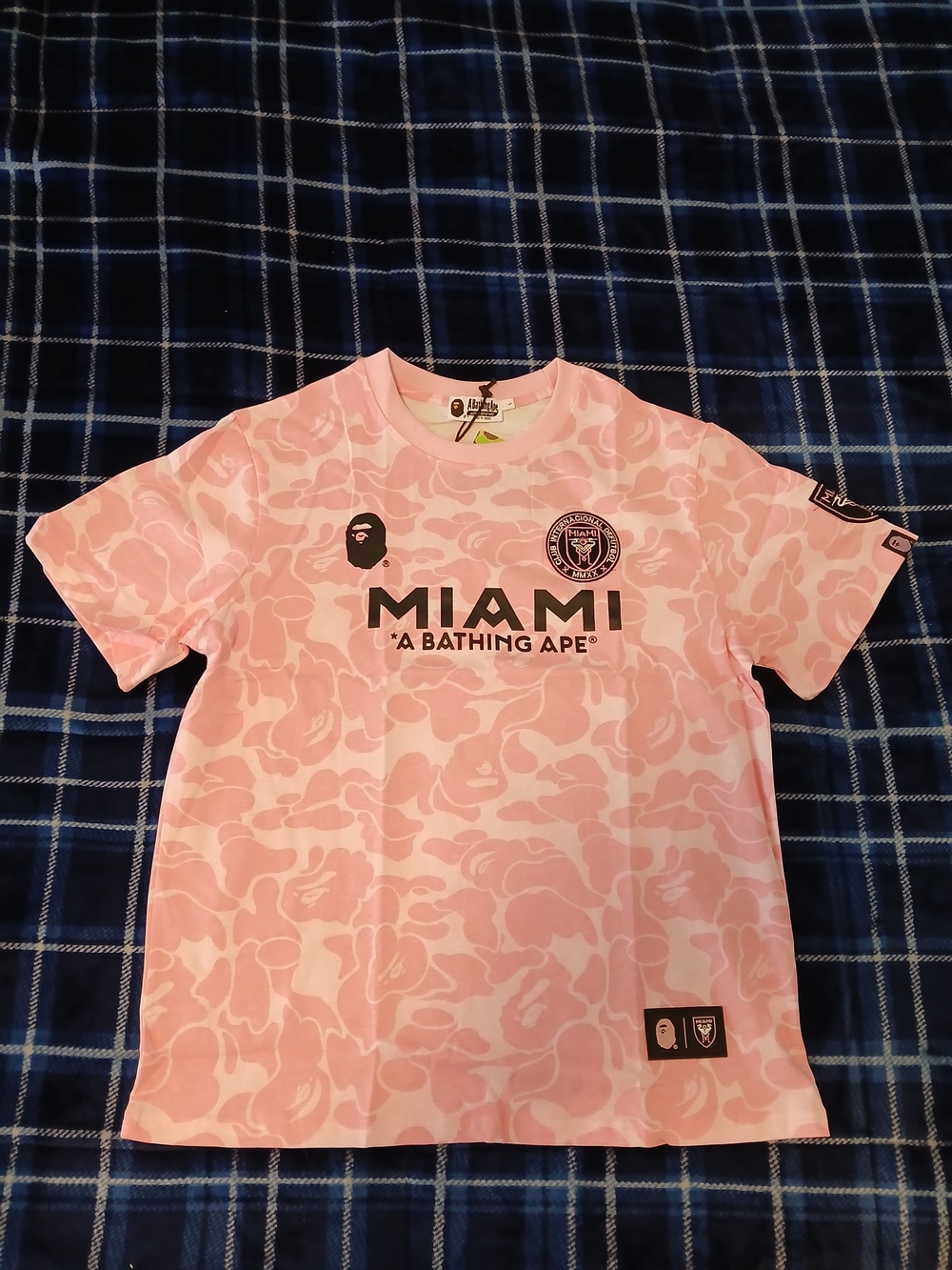 Bape Pink Camo Miami Tee